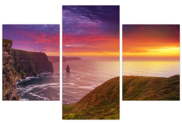 Tablou - Stâncile din Moher (90x60 cm)