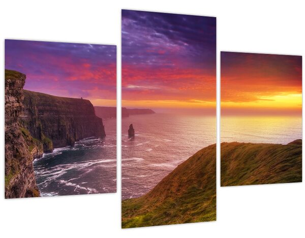 Tablou - Stâncile din Moher (90x60 cm)