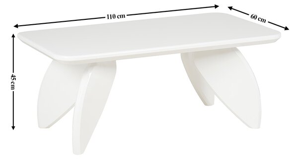 Măsuță Cafea CT0105 ML Alb