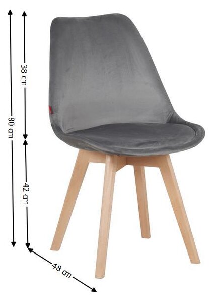 Scaun Living J901 Gri