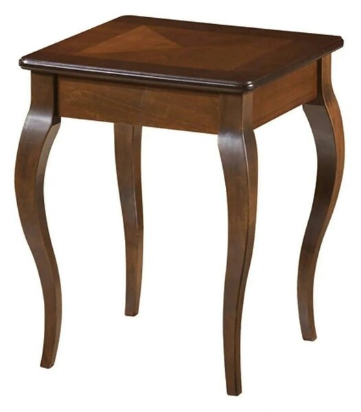 Masuta cafea PADOVA C, nuc inchis, 45x45x55 cm