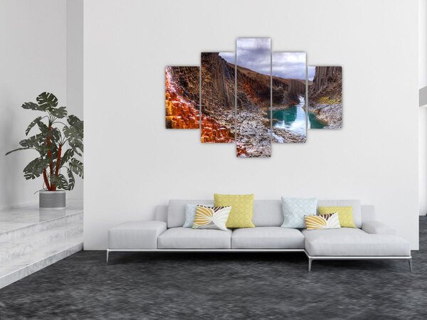 Tablou - Canionul Studlagil (150x105 cm)