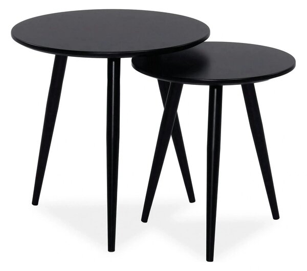 Set 2 masute CLEO, negru