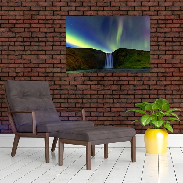 Tablou - Aurora Boreală în Islanda (90x60 cm)