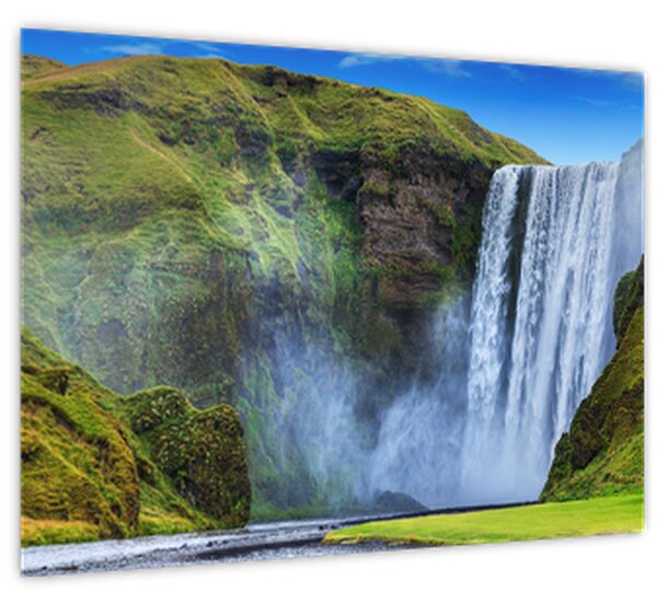 Tablou - Cascada Seljalandsfoss (70x50 cm)