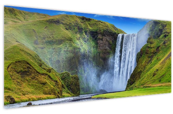 Tablou - Cascada Seljalandsfoss (120x50 cm)