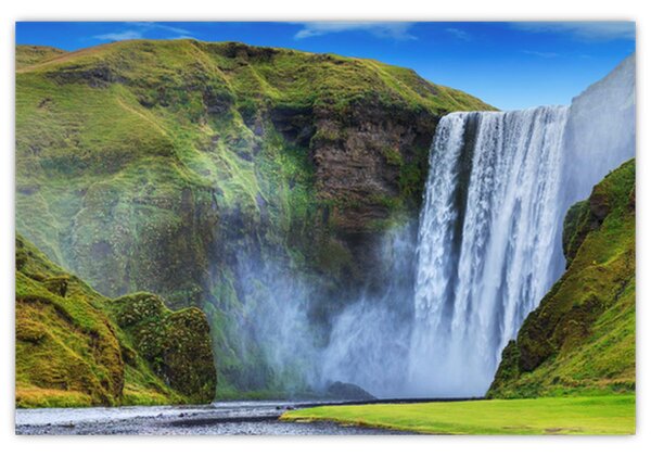 Tablou - Cascada Seljalandsfoss (90x60 cm)