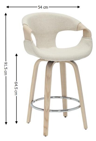 Scaun Bar JY3185X-M Bej
