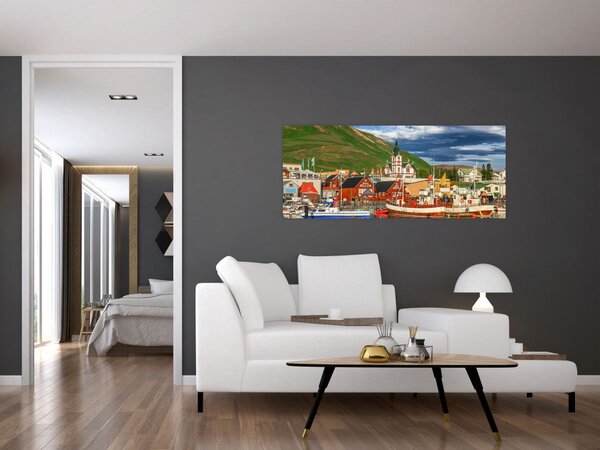 Tablou - Húsavík (120x50 cm)