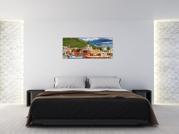 Tablou - Húsavík (120x50 cm)
