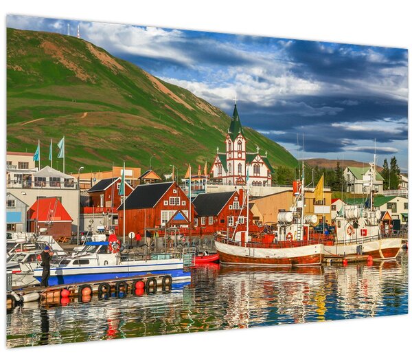 Tablou - Húsavík (90x60 cm)