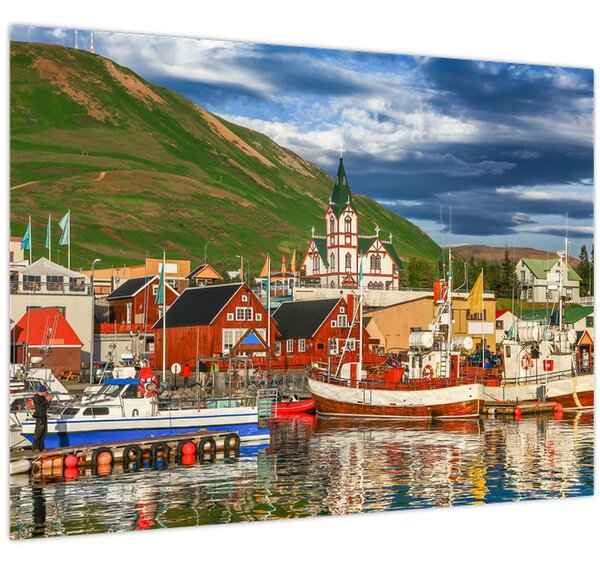 Tablou - Húsavík (70x50 cm)