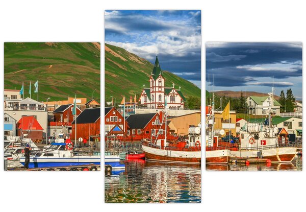 Tablou - Húsavík (90x60 cm)