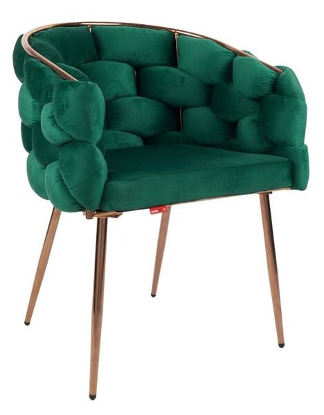 Scaun Living Tapitat KJC17 Verde