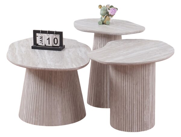 Set Masuțe Cafea CT6558 Gri