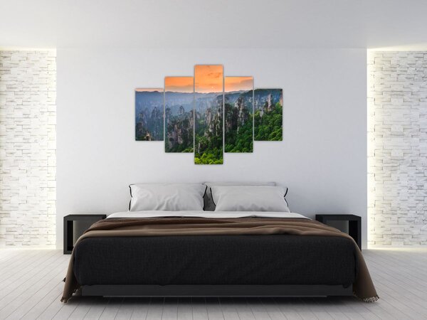 Tablou - Parcul forestier național Zhangjiajie (150x105 cm)
