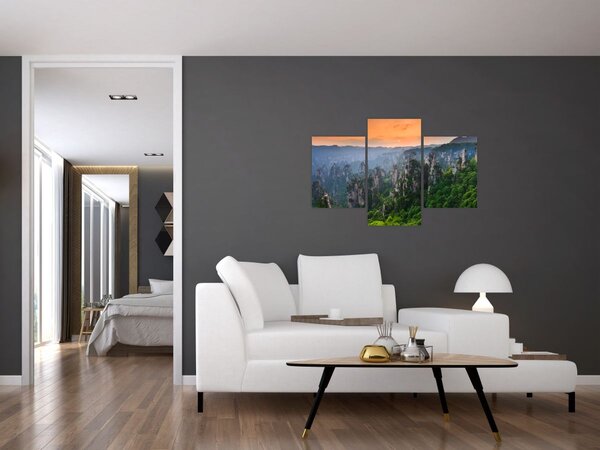 Tablou - Parcul forestier național Zhangjiajie (90x60 cm)