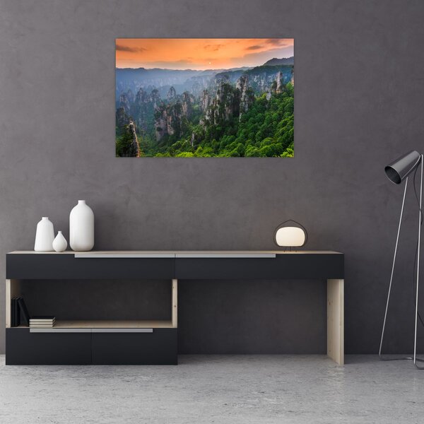 Tablou - Parcul forestier național Zhangjiajie (90x60 cm)