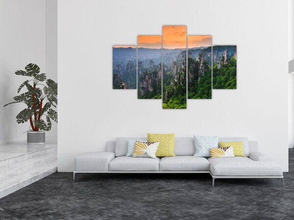 Tablou - Parcul forestier național Zhangjiajie (150x105 cm)