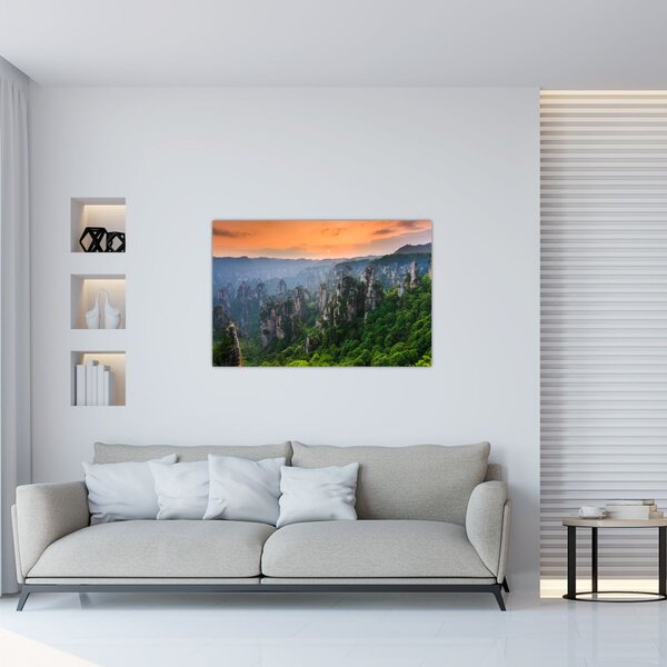 Tablou - Parcul forestier național Zhangjiajie (90x60 cm)