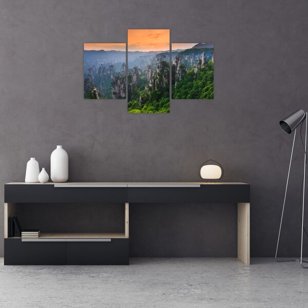 Tablou - Parcul forestier național Zhangjiajie (90x60 cm)