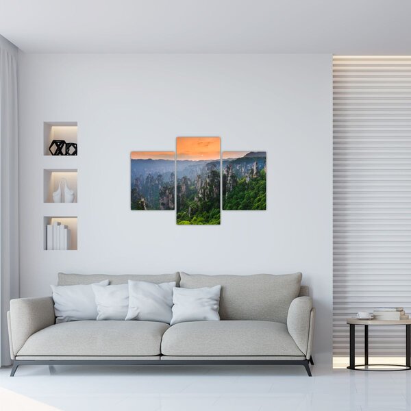 Tablou - Parcul forestier național Zhangjiajie (90x60 cm)