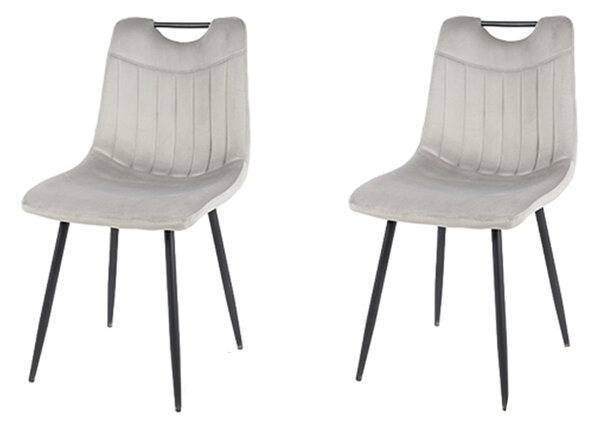 Set 2 Scaune KJC0358 Gri