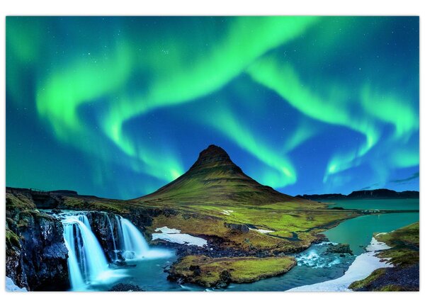 Tablou - Kirkjufell, Islanda (90x60 cm)