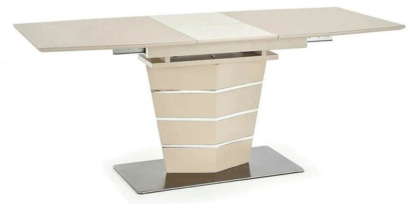 Masa extensibila SORENTO, bej, 140/180x80x76 cm