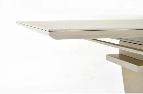 Masa extensibila SORENTO, bej, 140/180x80x76 cm