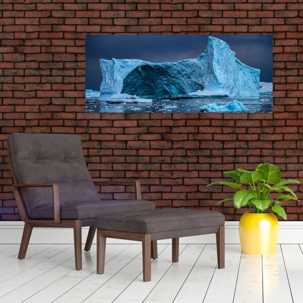 Tablou - Peștera de gheață (120x50 cm)