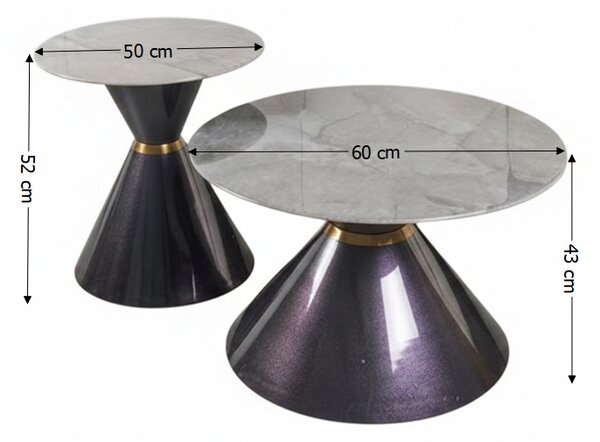 Set Masute Cafea KJCT048