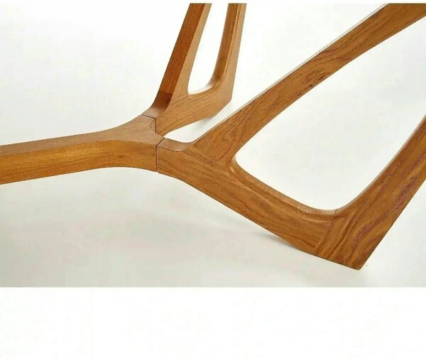Masa extensibila WENANTY, stejar, 160/240x100x77 cm