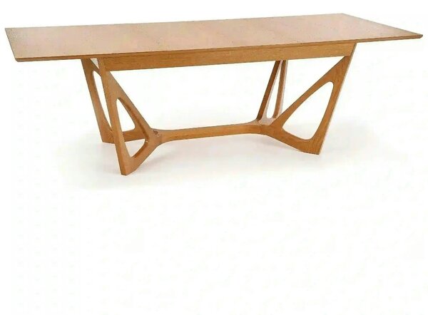 Masa extensibila WENANTY, stejar, 160/240x100x77 cm