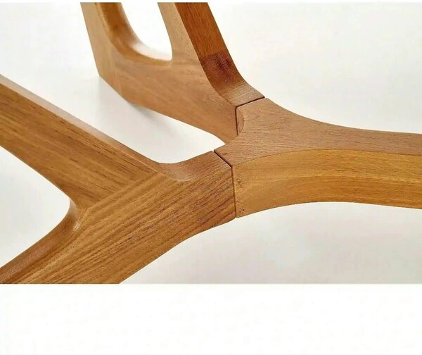 Masa extensibila WENANTY, stejar, 160/240x100x77 cm