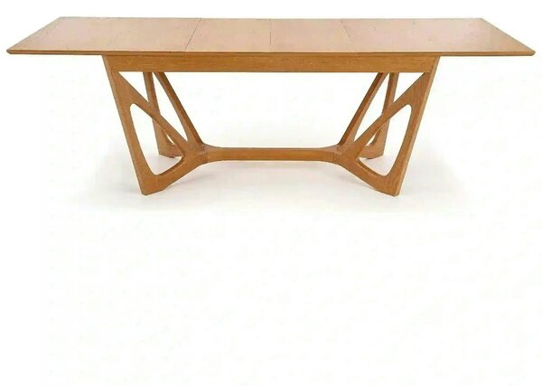Masa extensibila WENANTY, stejar, 160/240x100x77 cm