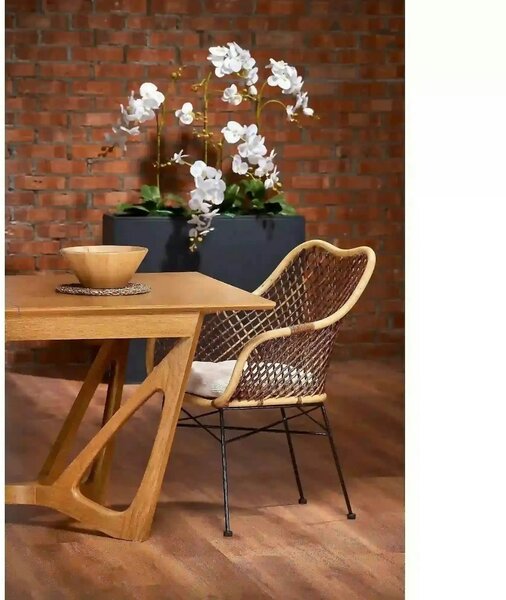 Masa extensibila WENANTY, stejar, 160/240x100x77 cm