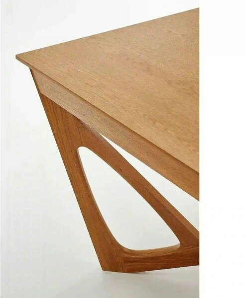 Masa extensibila WENANTY, stejar, 160/240x100x77 cm