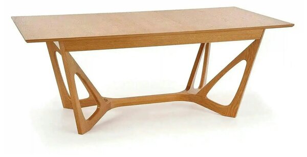 Masa extensibila WENANTY, stejar, 160/240x100x77 cm