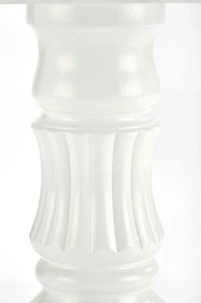 Masa extensibila alb WILLIAM, 90/124x90x75 cm
