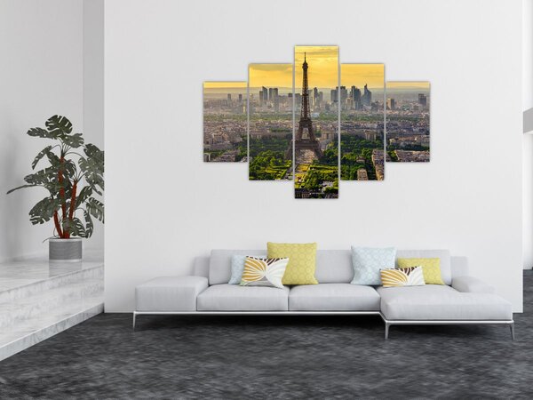 Tablou - Panorama Parisului (150x105 cm)