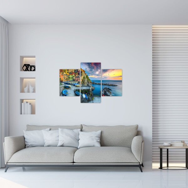 Tablou - Satul mediteranean (90x60 cm)