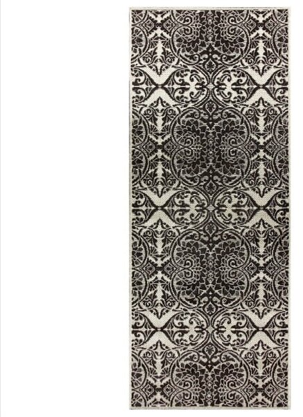 Covor Bucatarie Tip Iuta, Natura 1916-19, Marime 80 x 150 cm, Bej, Maro, Antialergic, Polipropilena, Sufragerie, Terasa, Birou, Living 80 x 150