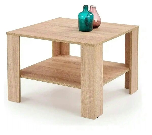Masuta cafea KWADRO, stejar sonoma, 70x70x53 cm