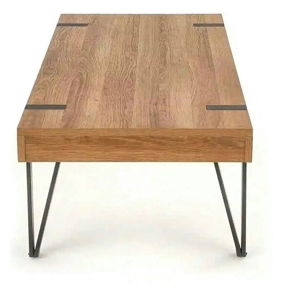 Masuta cafea TULUZA, nuc miere, 120x55x41 cm