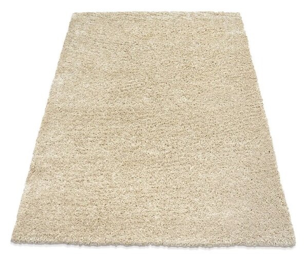 Covor Fantasy 12500-80, Marime 60 x 110 cm, Bej, Inaltime Fir 30 mm, Antialergic, Polipropilena, Living, Dormitor, Sufragerie, Birou 60 x 110