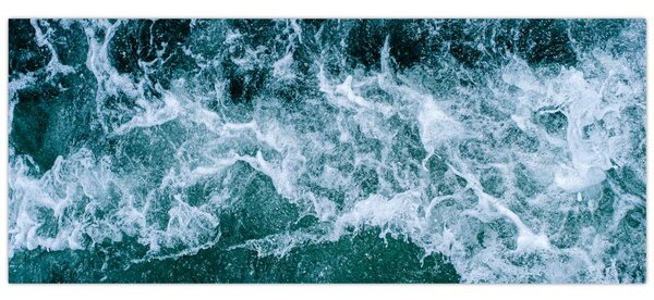 Tablou - Valuri oceanice (120x50 cm)