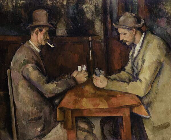 Cezanne, Paul - Artă imprimată The Card Players, 1893-96, (40 x 35 cm)