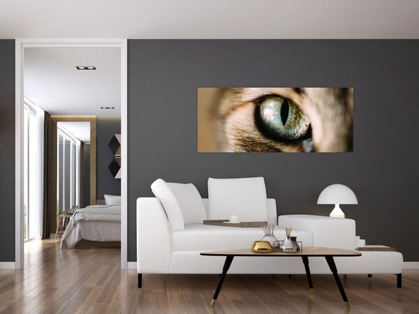 Tablou - Ochi de pisică (120x50 cm)