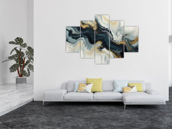 Tablou - Desen marmorat (150x105 cm)